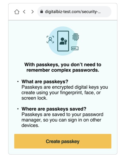 How to nail the UX of passkeys - the password alternative