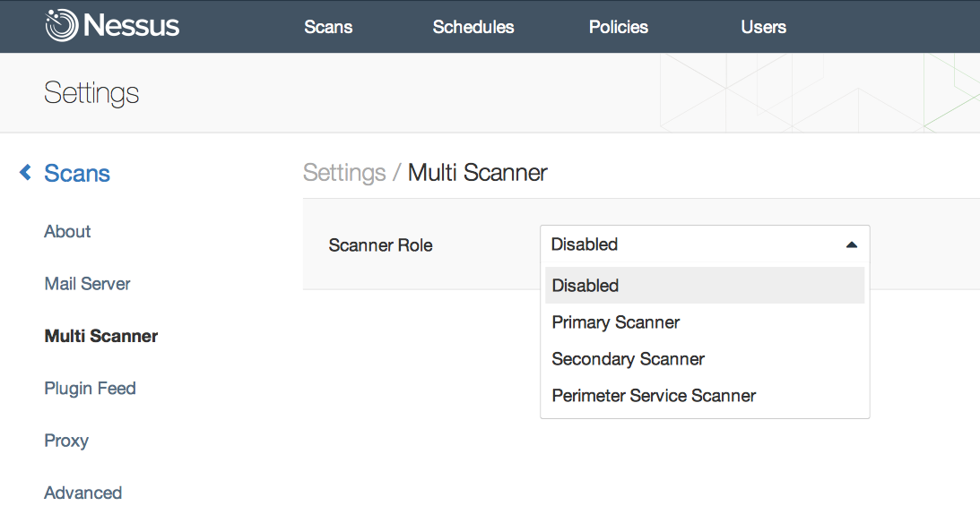 Nessus UI 2.2