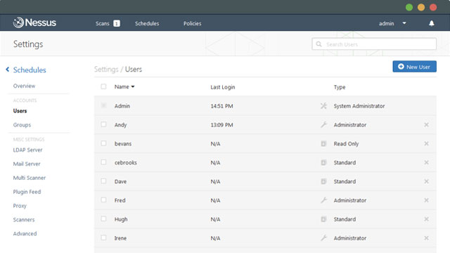 Nessus Enterprise