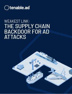 The Supply Chain Backdoor for AD Attacks