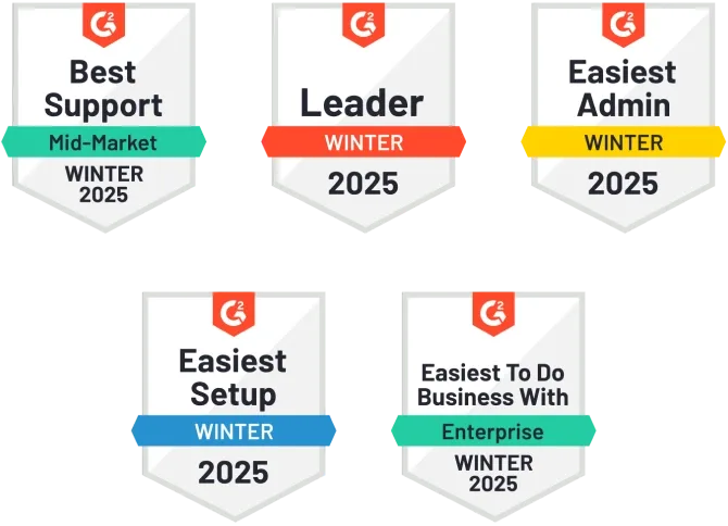 G2 badges