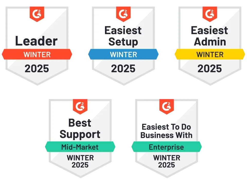 Tenable の G2 レビューバッジおよび受賞歴
