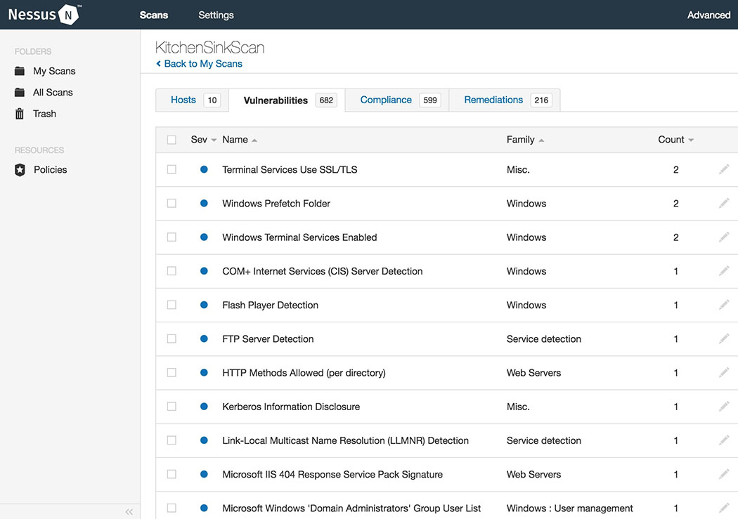 Nessus vulnerability scanner documentation Nessus vulnerability scanner documentation