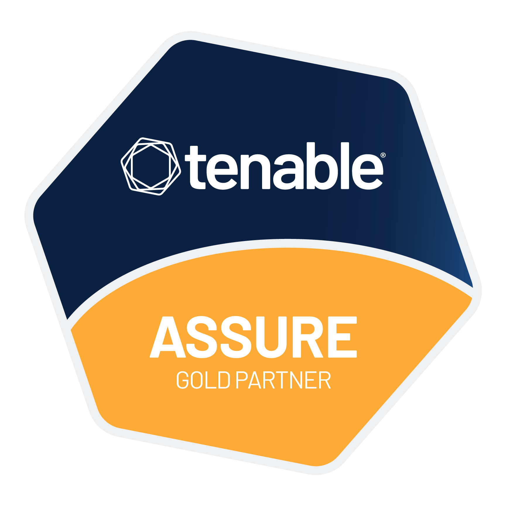Badge Partenaire Gold Tenable Assure