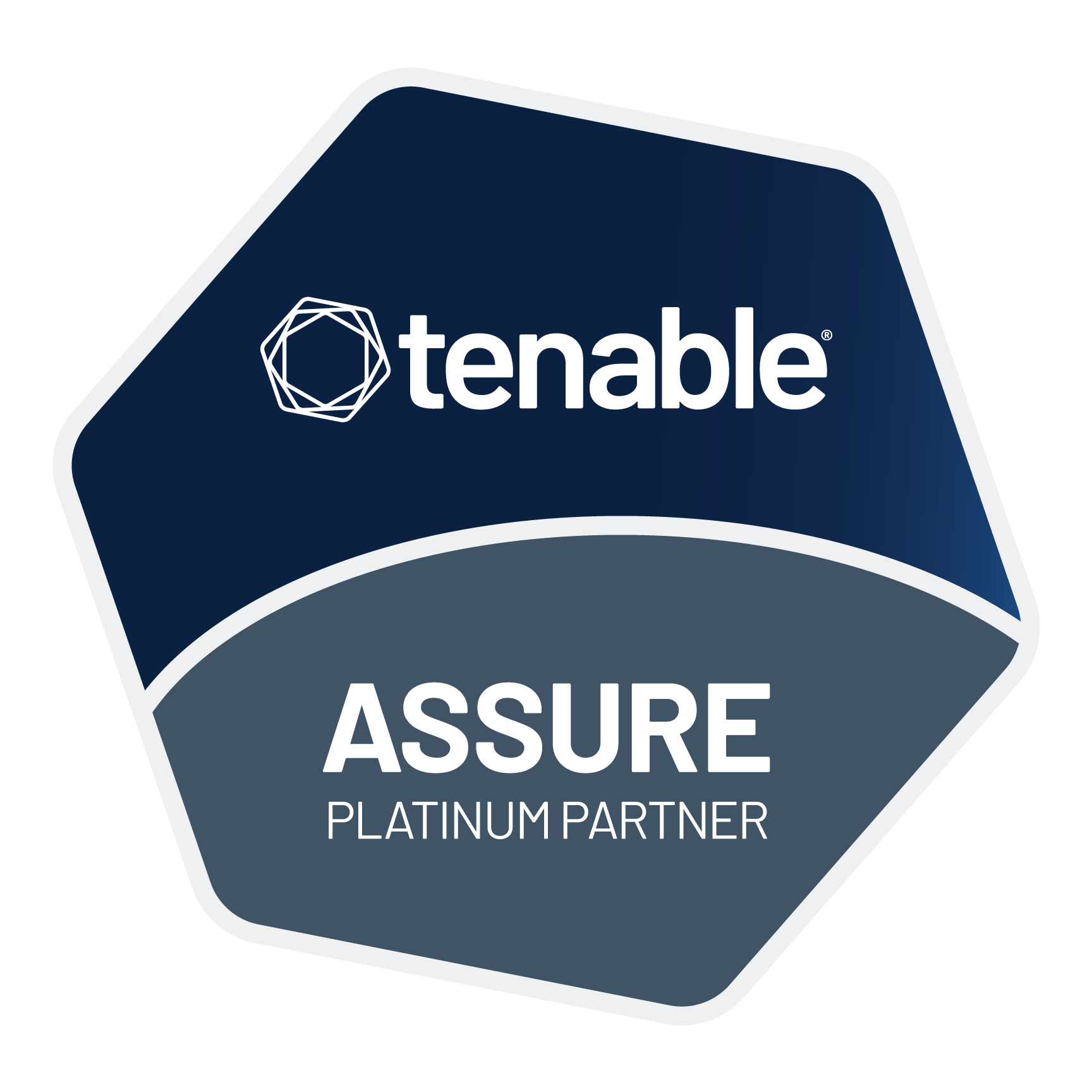Badge Partenaire Platinum Tenable Assure
