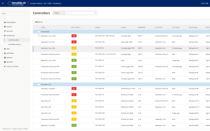 Gain Operation Technology (OT) Visibility