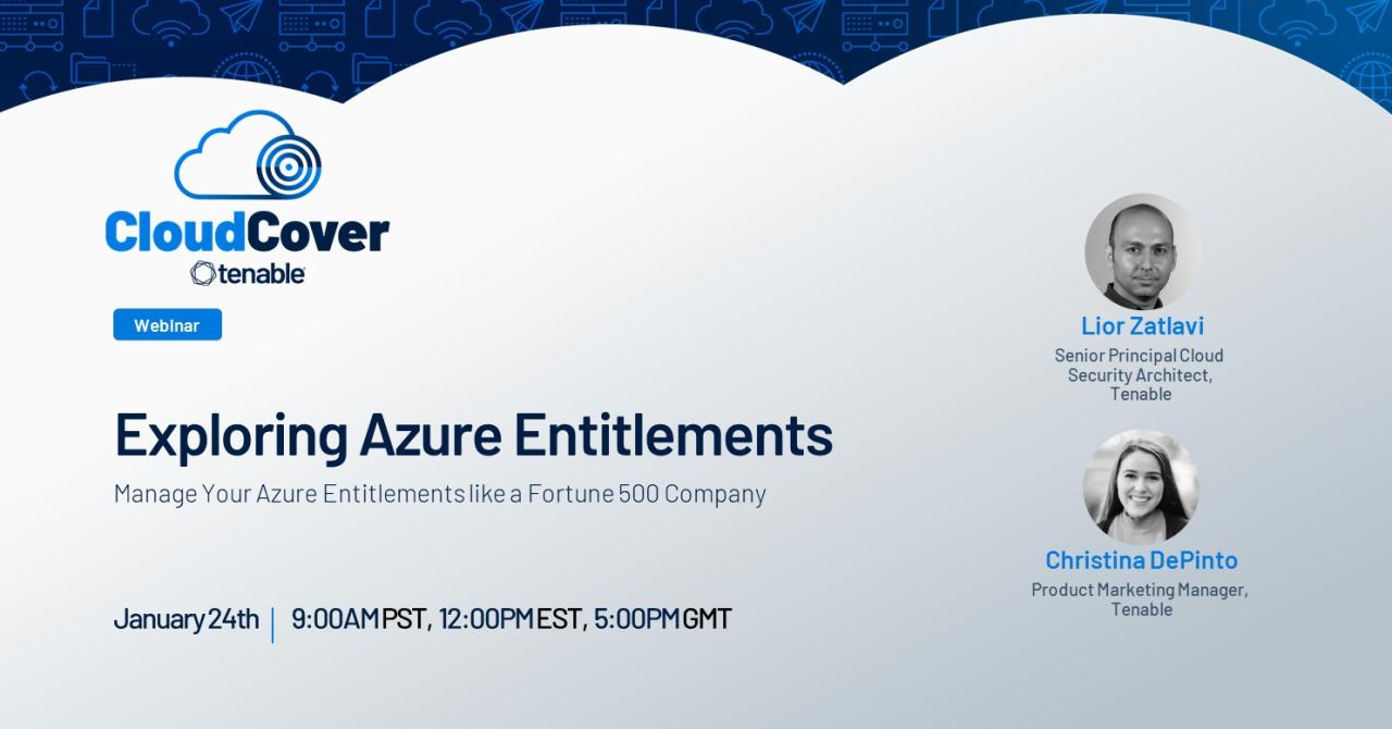 Tenable CloudCover: Exploring Azure Entitlements