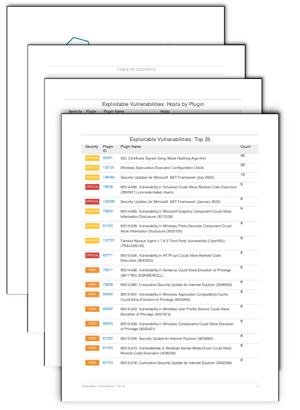 Exploitable Vulnerabilities Report