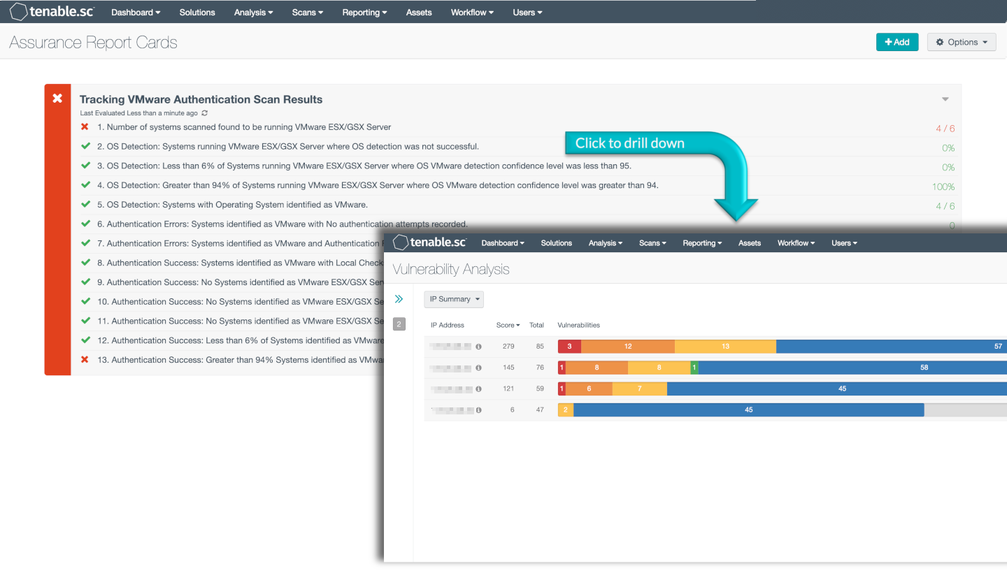 Tracking VMware Authentication Scan Results