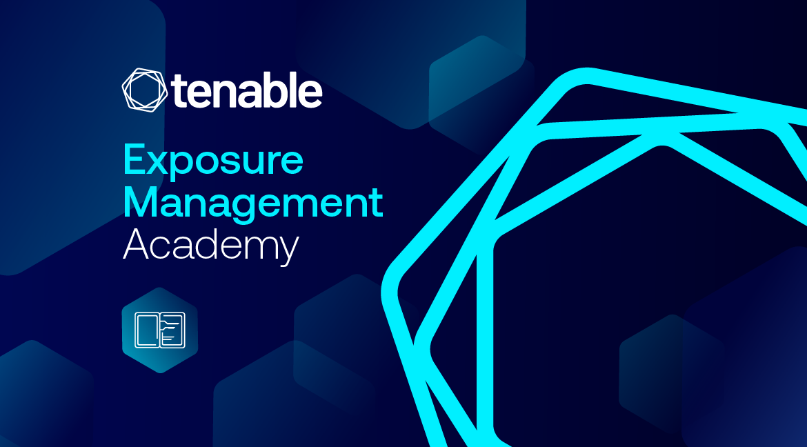 Tenable Exposure Management Academy graphic.