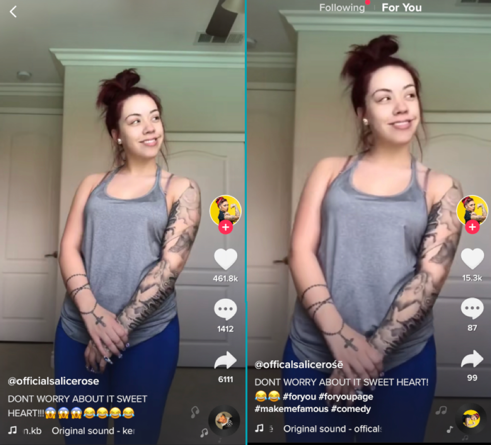 Salice rose nude twerk