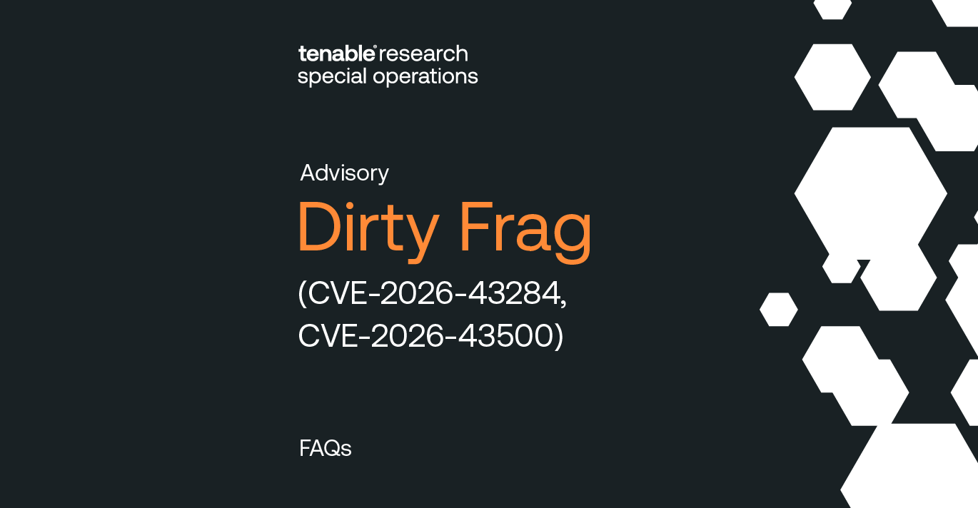 Dirty Frag (CVE-2026-43284, CVE-2026-43500): Frequently asked questions about… image