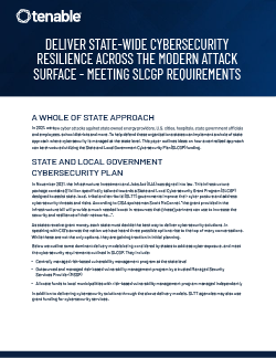 Deliver State-wide Cybersecurity Resilience and Innovation Across the Modern Attack Surface.