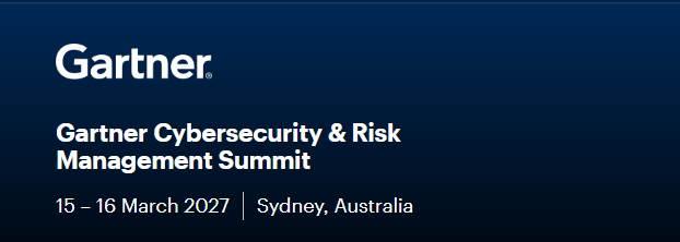 Gartner Cybersecurity & Risk Management Summit