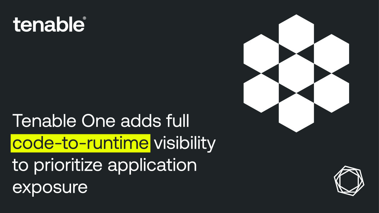 Tenable Expands Exposure Management Platform to Contextualize and Prioritize Application Security Risk image