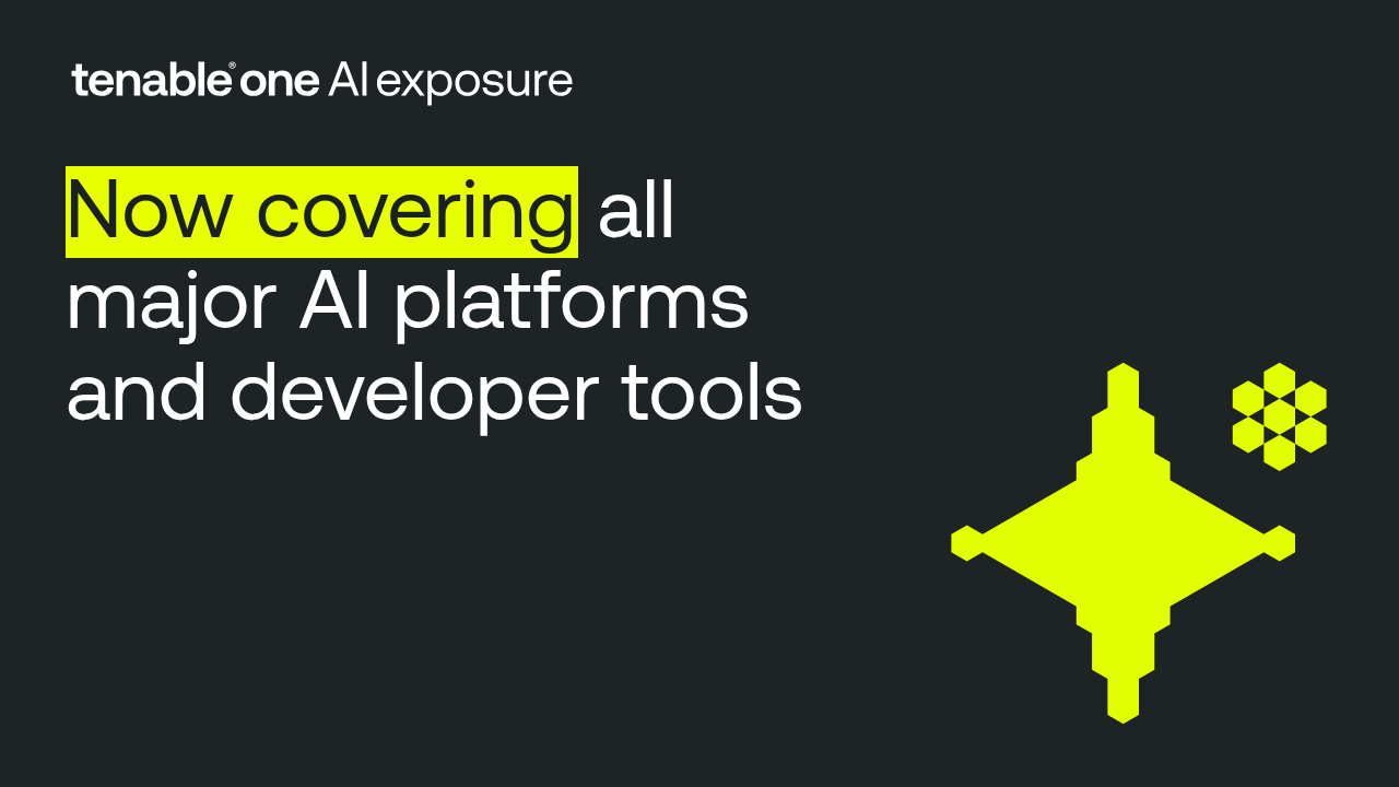 Tenable Advances Exposure Management with Coverage Across Every Major AI Platform and Developer Tool image