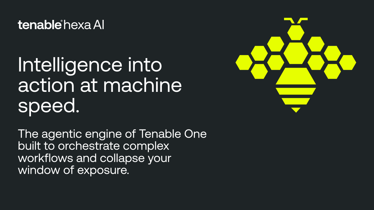 Tenable Hexa AI Turns Exposure Discovery into Automated Remediation at Machine Speed image