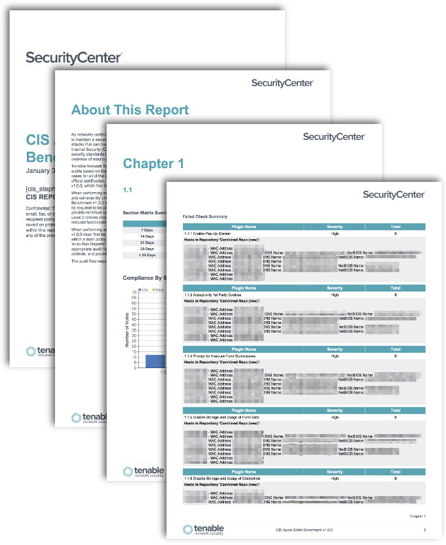 CIS Apple Benchmark Reports