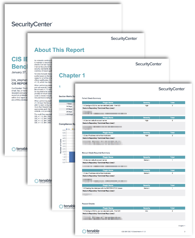 CIS IBM Benchmark Reports Screenshot