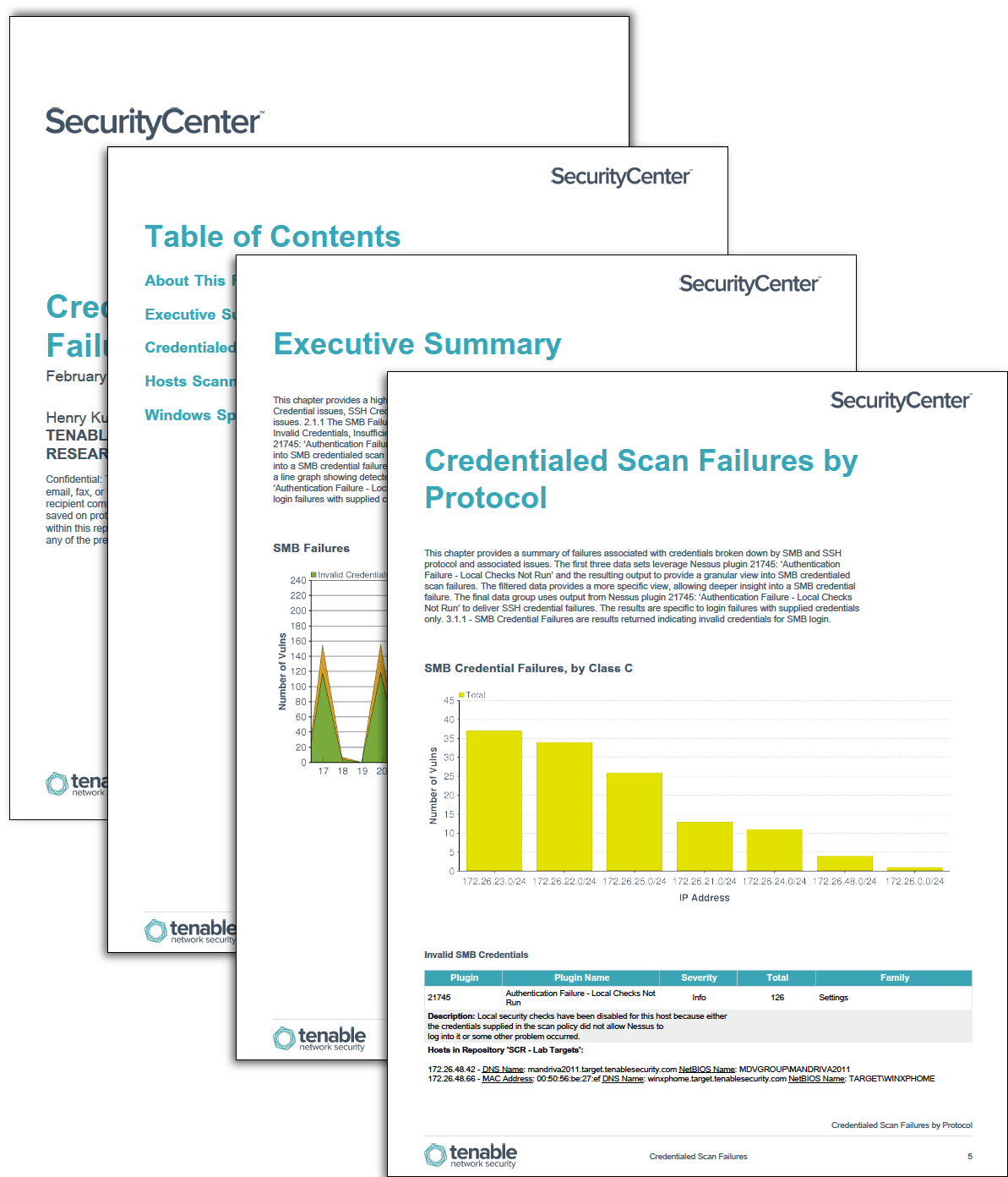 Credentialed Scan Failures