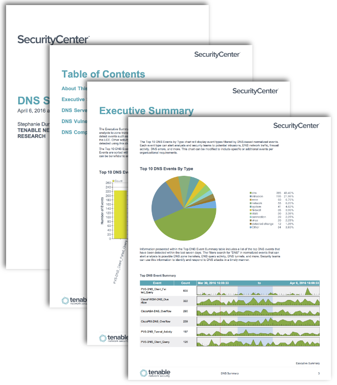 DNS Summary Screenshot