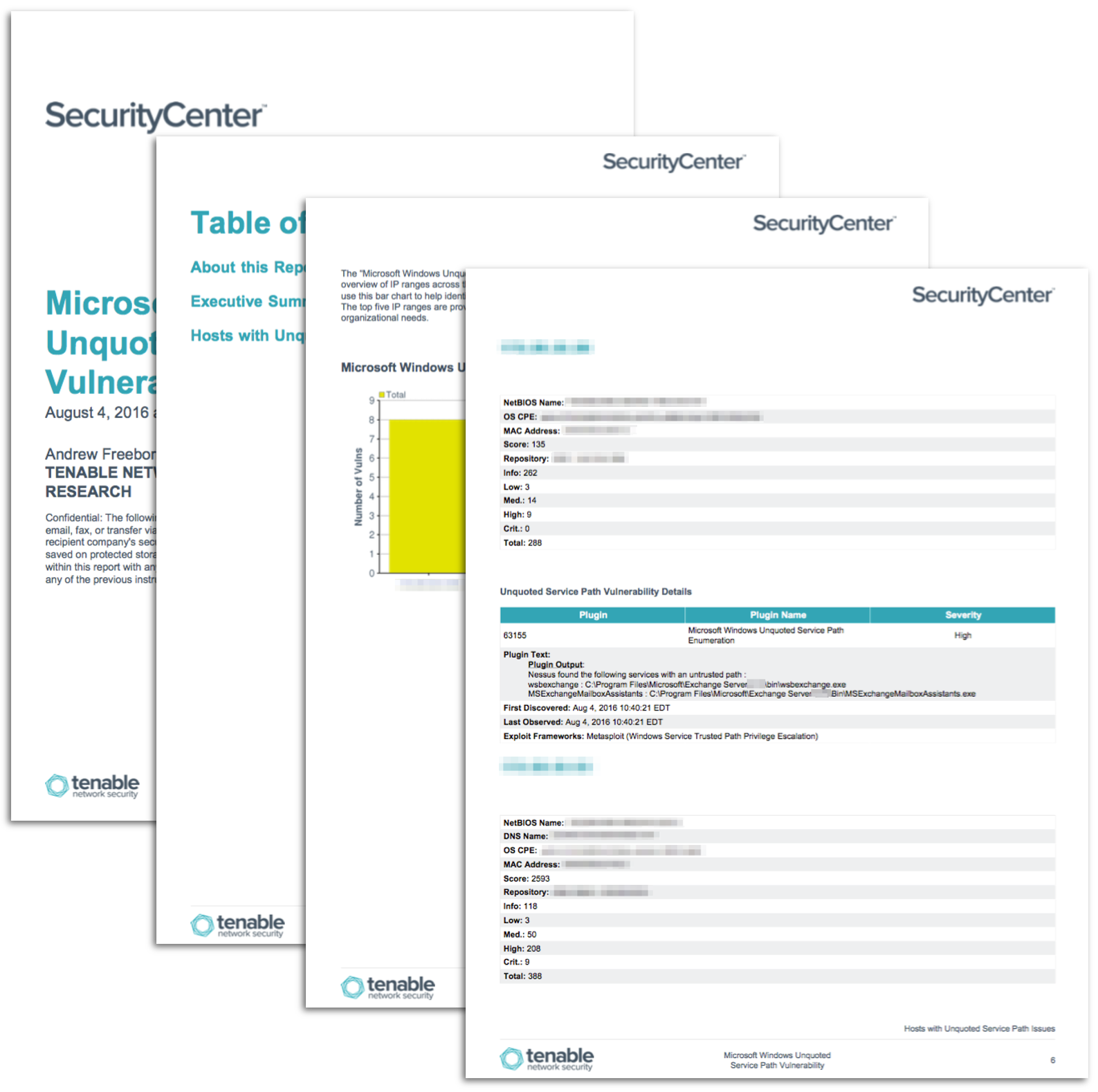 Microsoft Windows Unquoted Service Path Vulnerability Report