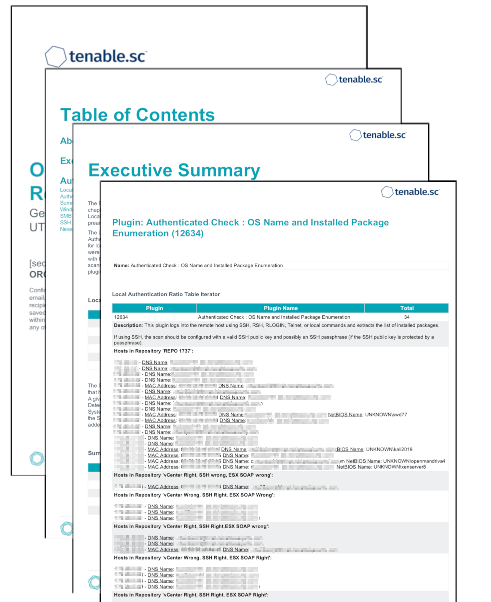 Operations Authentication Report