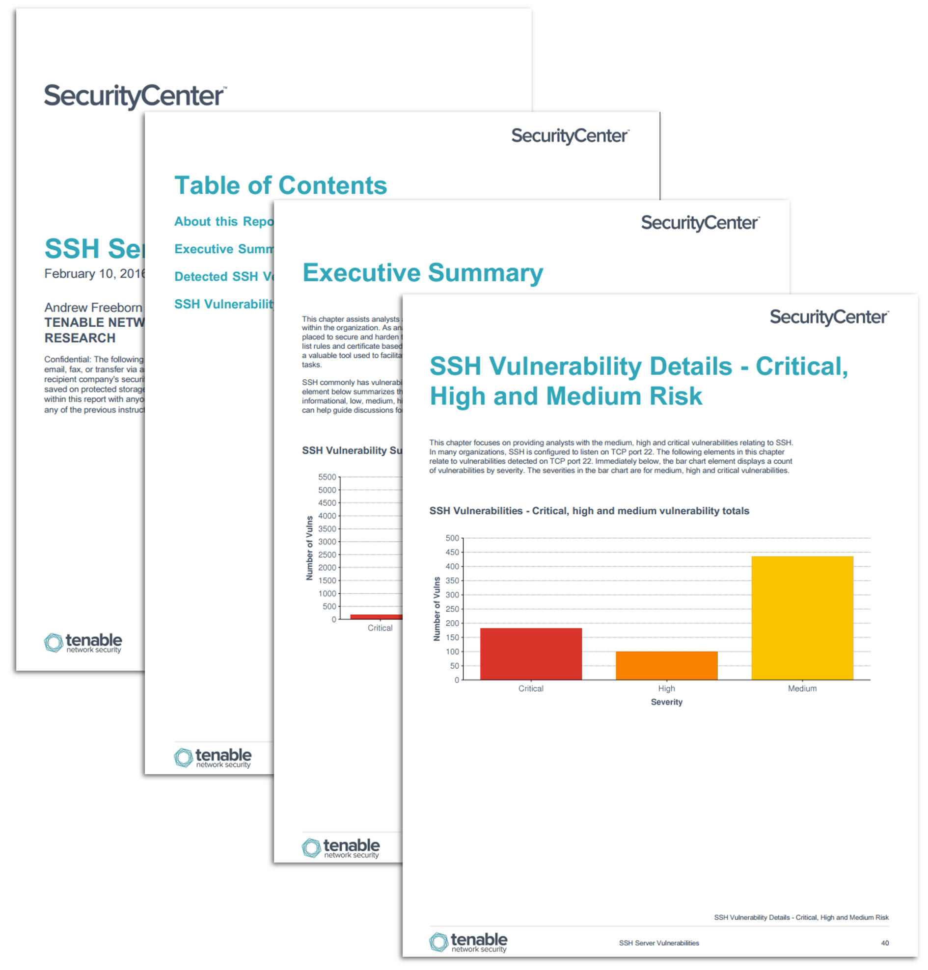 SSH Server Vulnerabilities Report