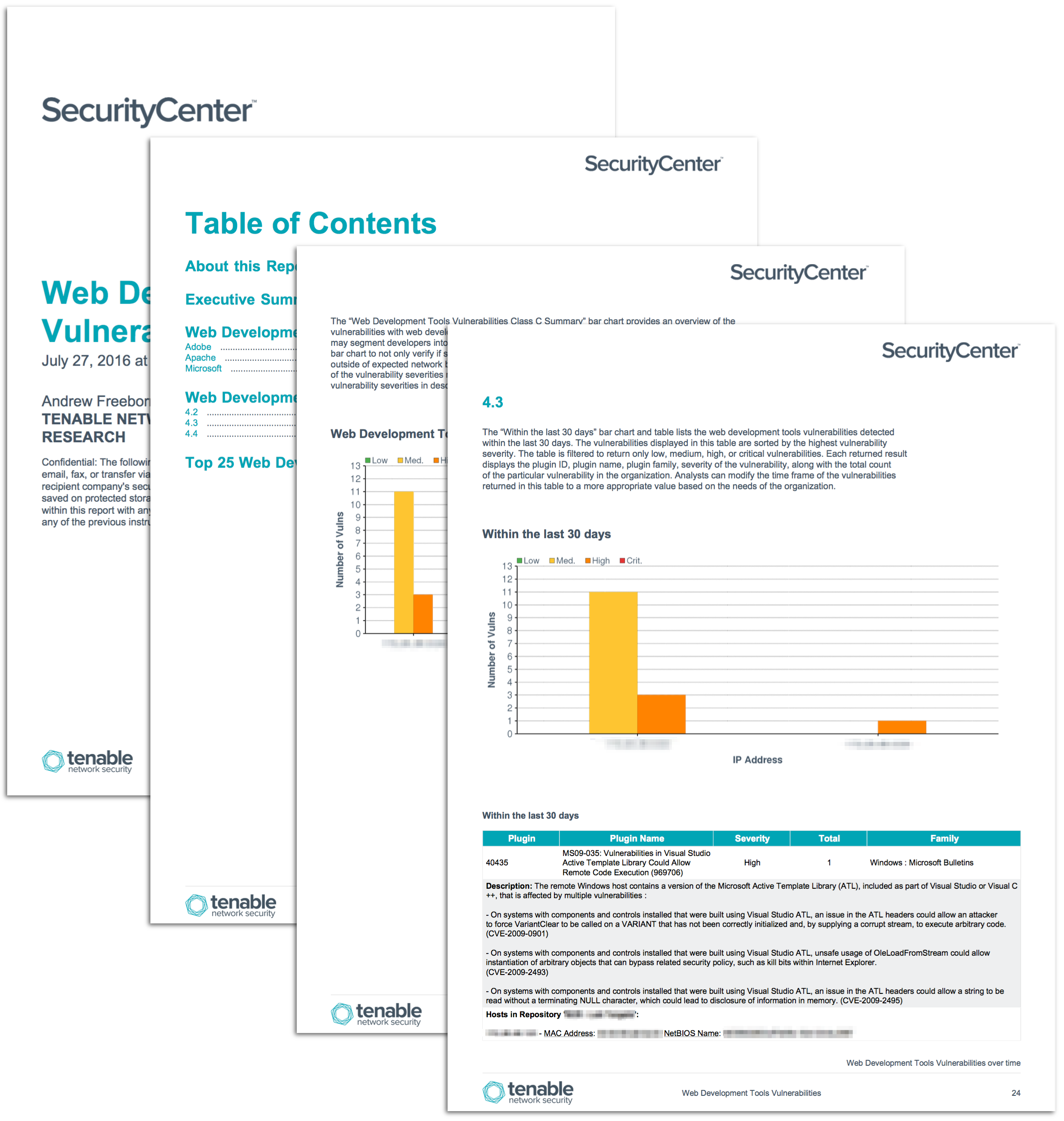 Web Development Tools Vulnerabilities report