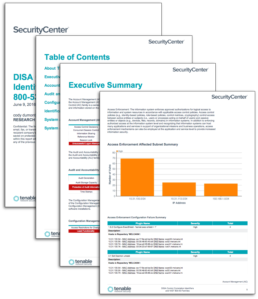 DISA Control Correlation Identifiers and NIST 800-53 Families