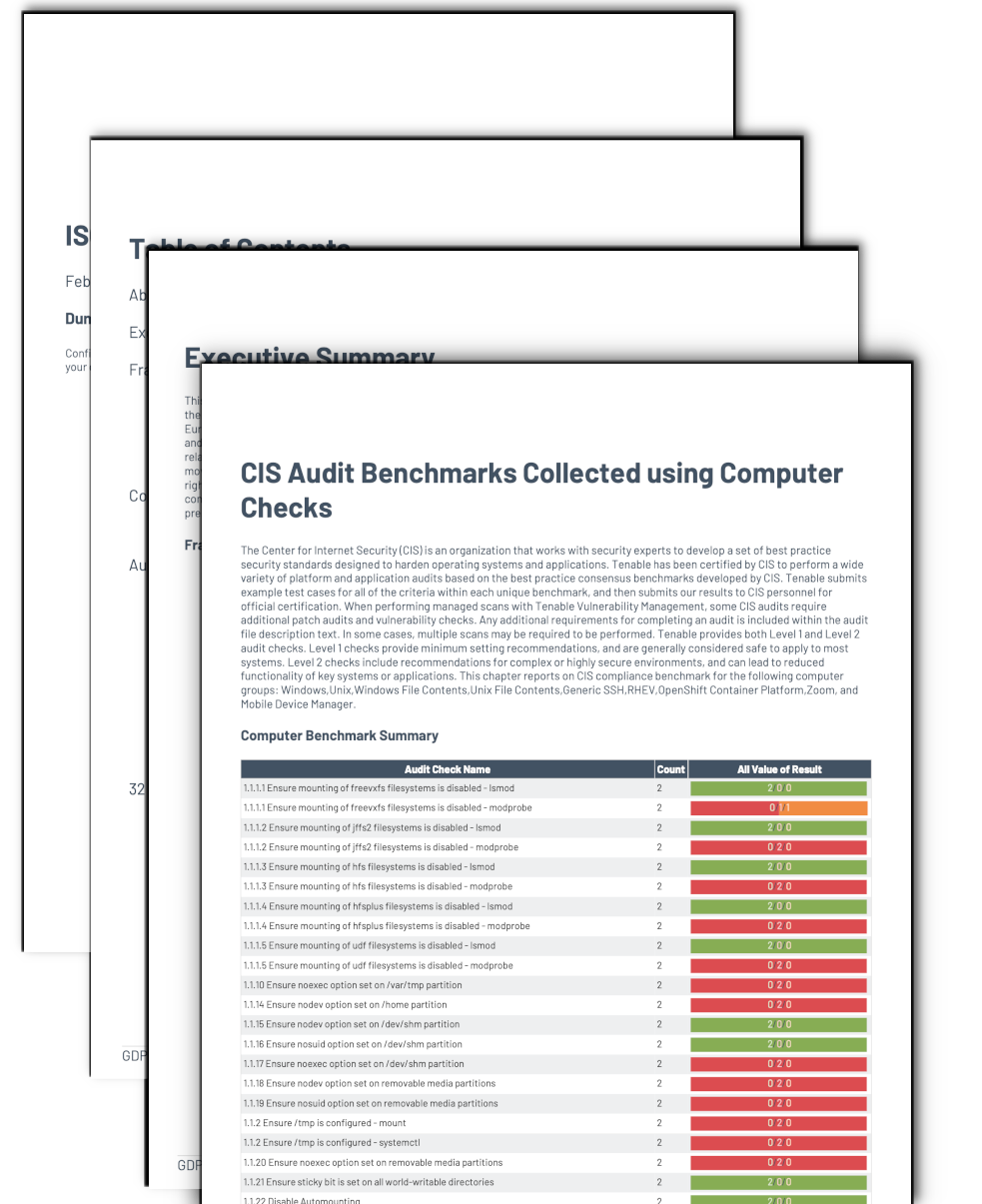 CIS Audit Benchmarks Report Image