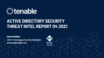 Active Directory Security Threat Intel Report Q4 2021