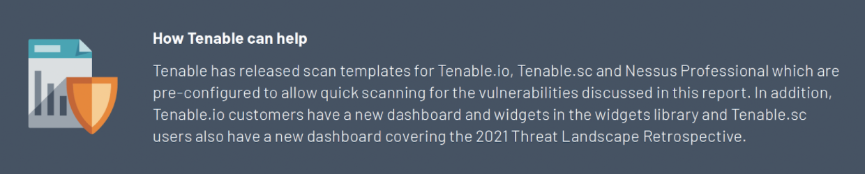 How Tenable can help