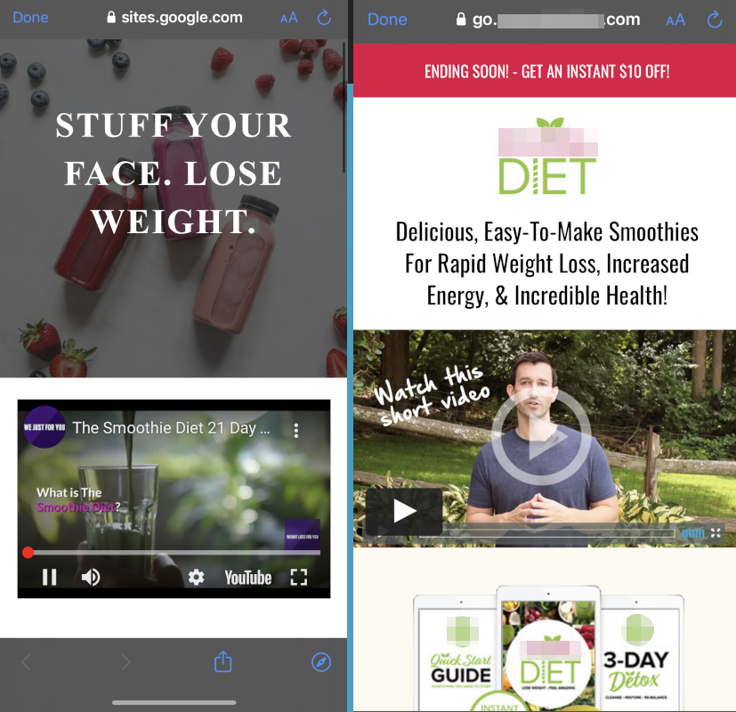 Miracle weight loss affiliate program offering