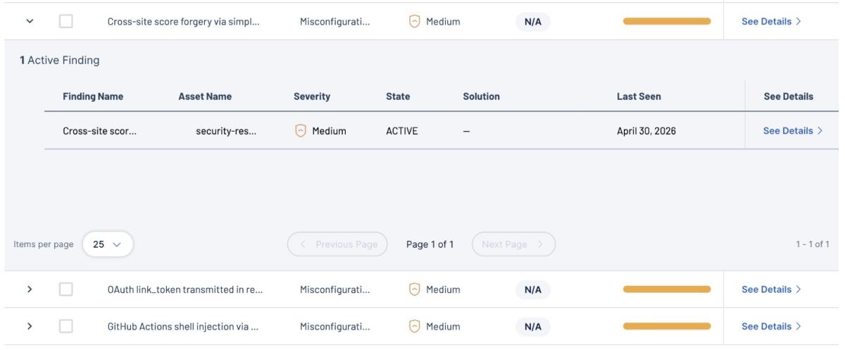7 - Screenshot of Tenable UI with Claude Security AI insights