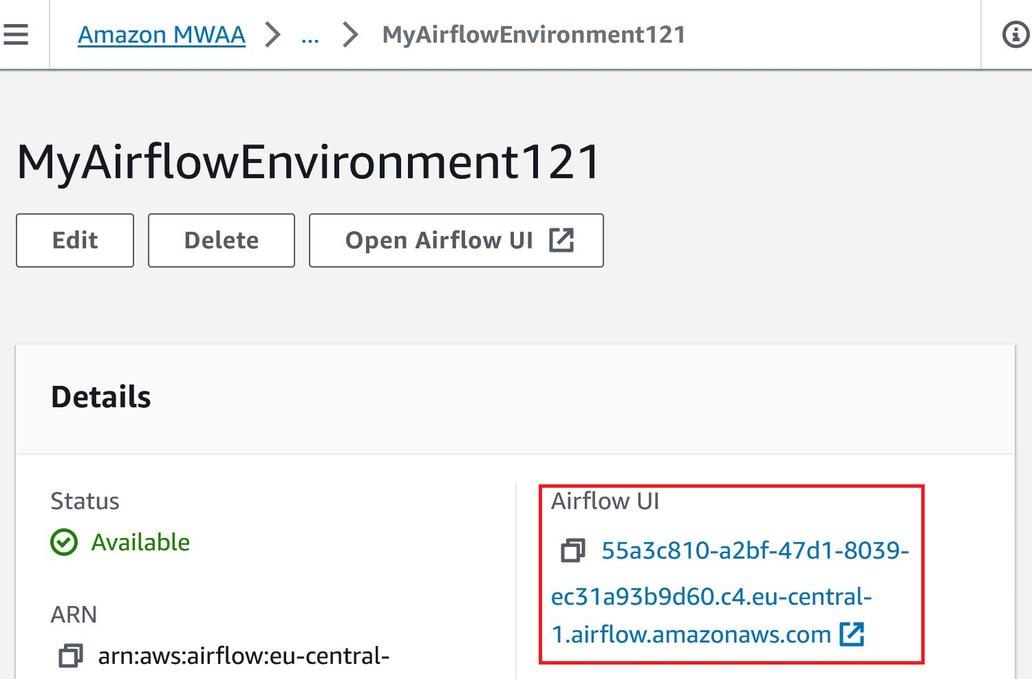 AWS Management Console