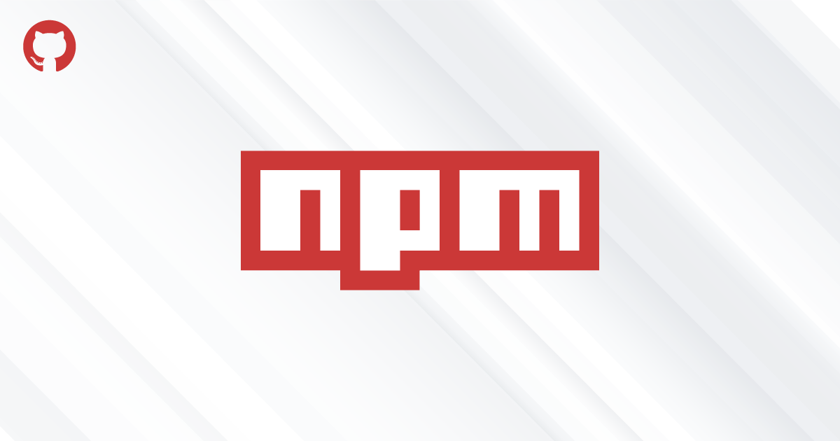 npm registry logo