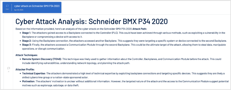 Cyber Attack Analysis: Schneider BMX P34 2020