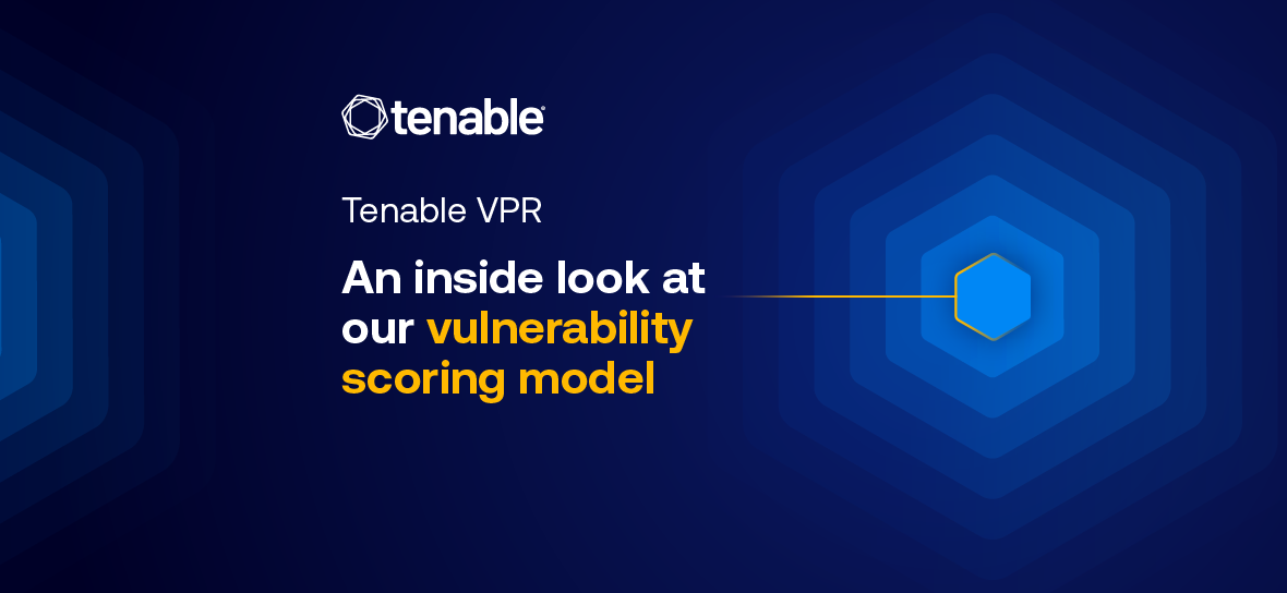 Tenable image announcing enhancements to Tenable VPR