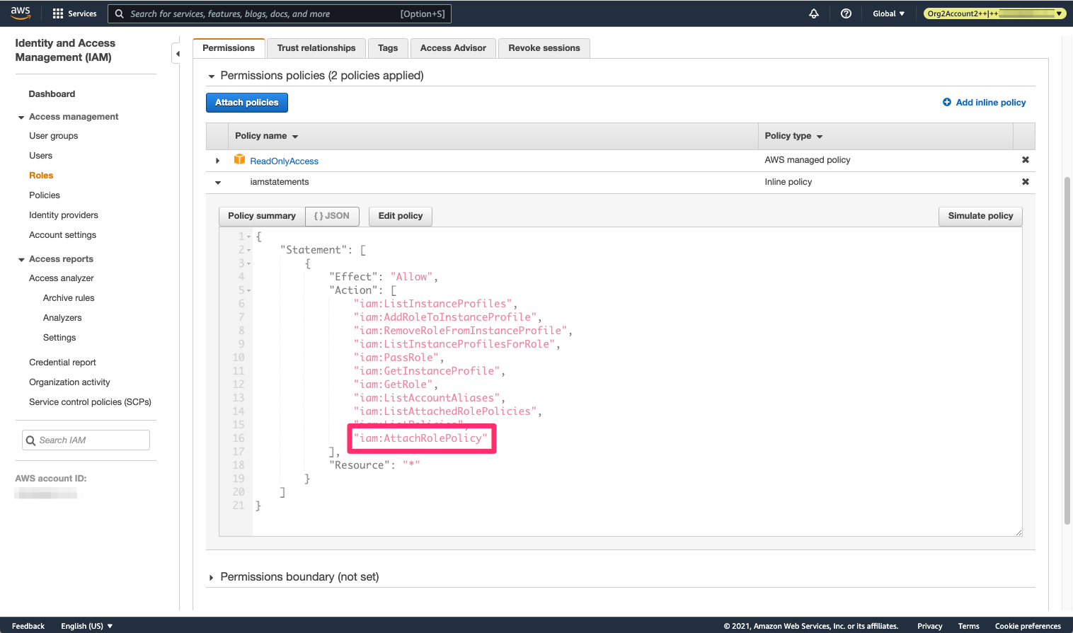 Tracking Adversaries in AWS Using Anomaly Detection