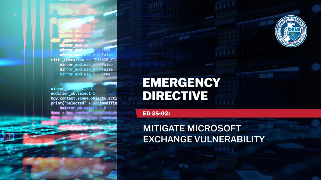 CISA illustration for Emergency Directive 25-02