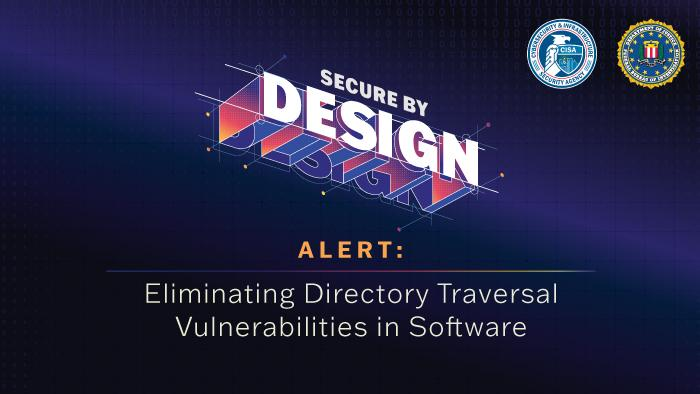 Secure by design alert graphic
