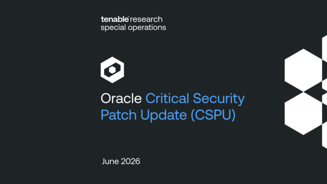Oracle Critical Security Patch Update June 2026 | Tenable®