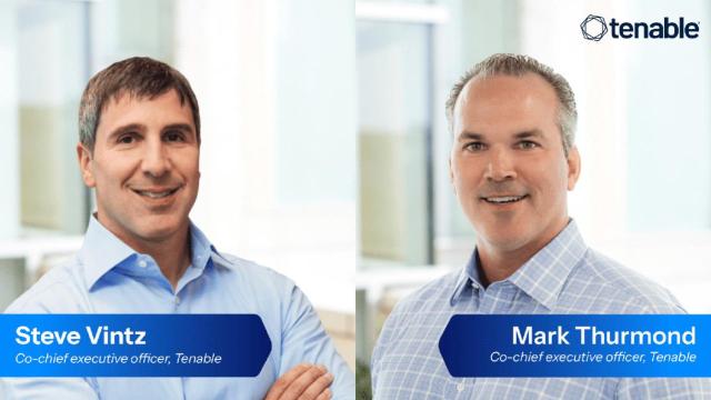 Tenable Appoints Steve Vintz and Mark Thurmond as Co-CEOs