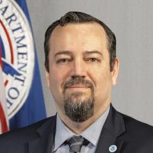 Photo of Tim Weston, Director of Strategy & Performance, in the Office of Strategy, Policy Coordination, and Innovation, TSA
