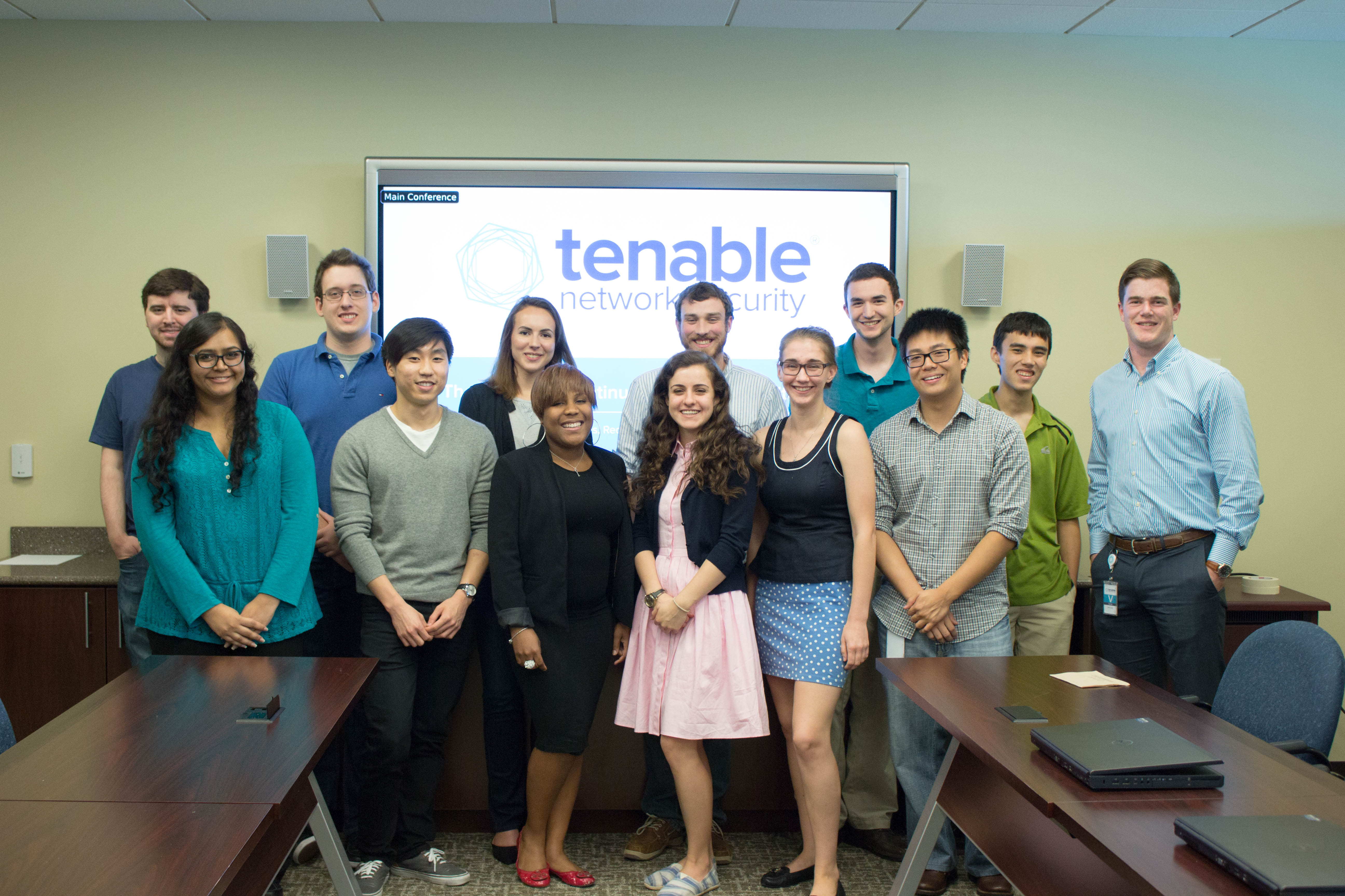 Tenable 2015 Interns photo