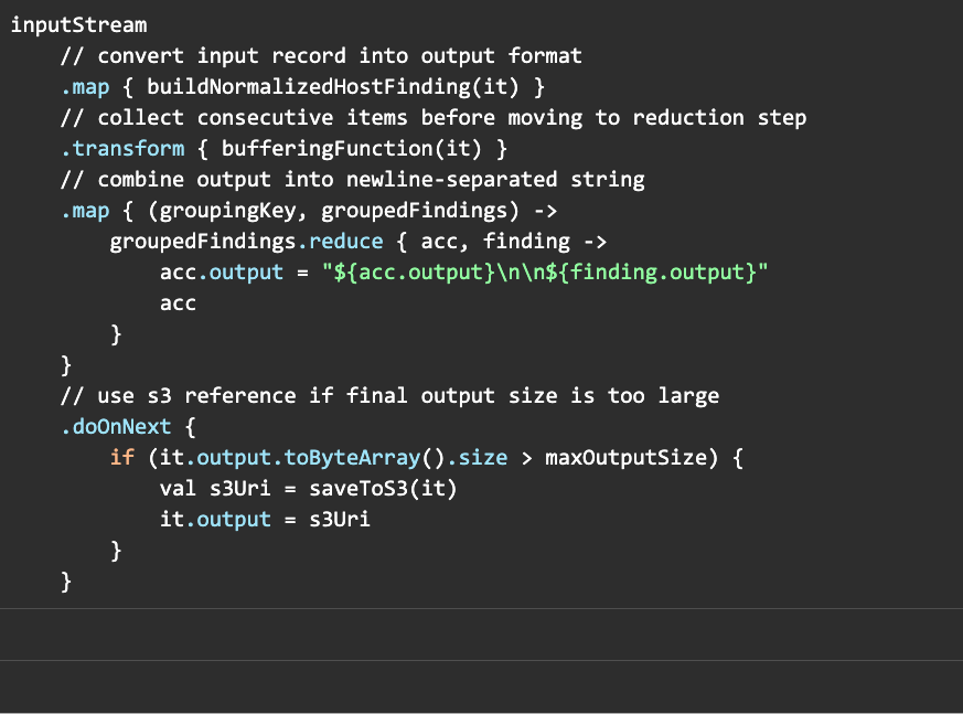 5 - Flux class logic for streaming record collection