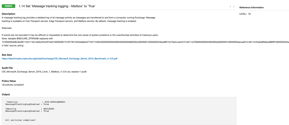 How to Audit Microsoft Exchange 2013 and 2016 with CIS and DISA Guidance