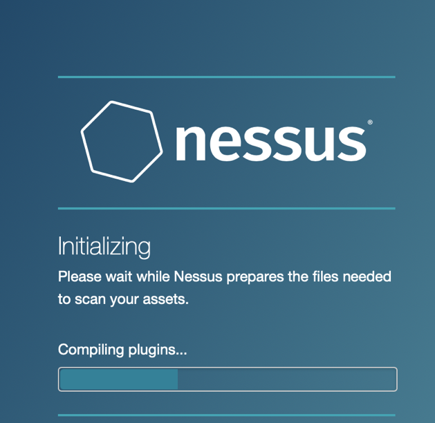 Nessus Initializing