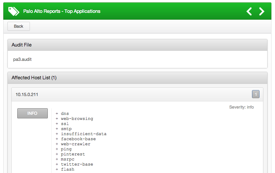 Nessus PAN-OS detection